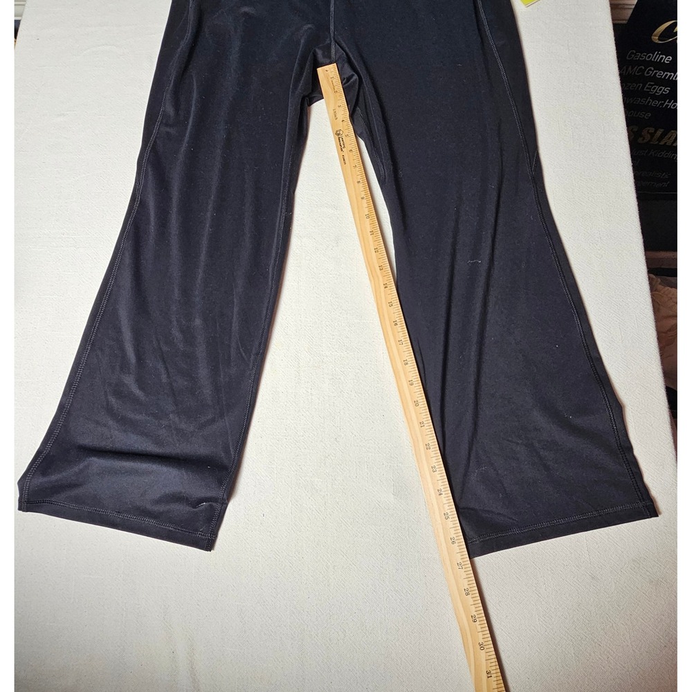 All in Motion Womens XL Short High-Rise Straight-Leg Pant Contour Curvy Black - Picture 8 of 9
